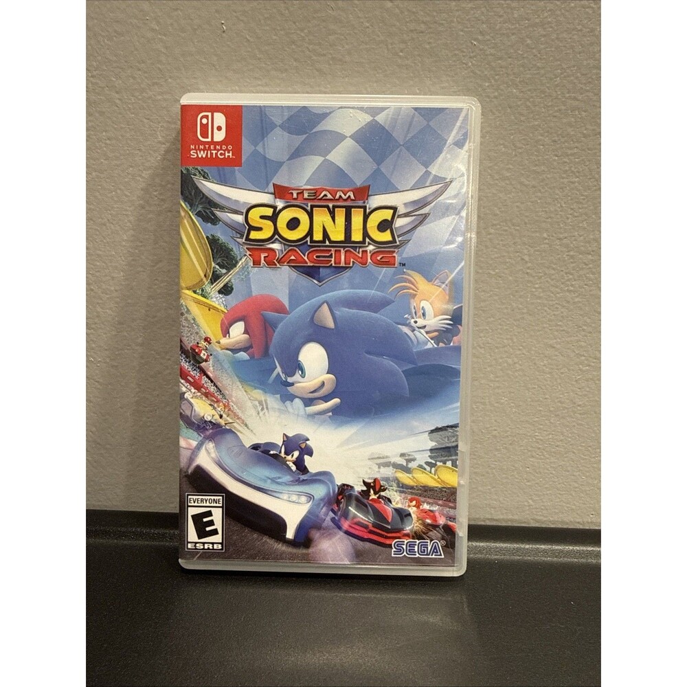 Team Sonic Racing Saga Nintendo Switch Case & Cartridge Tested